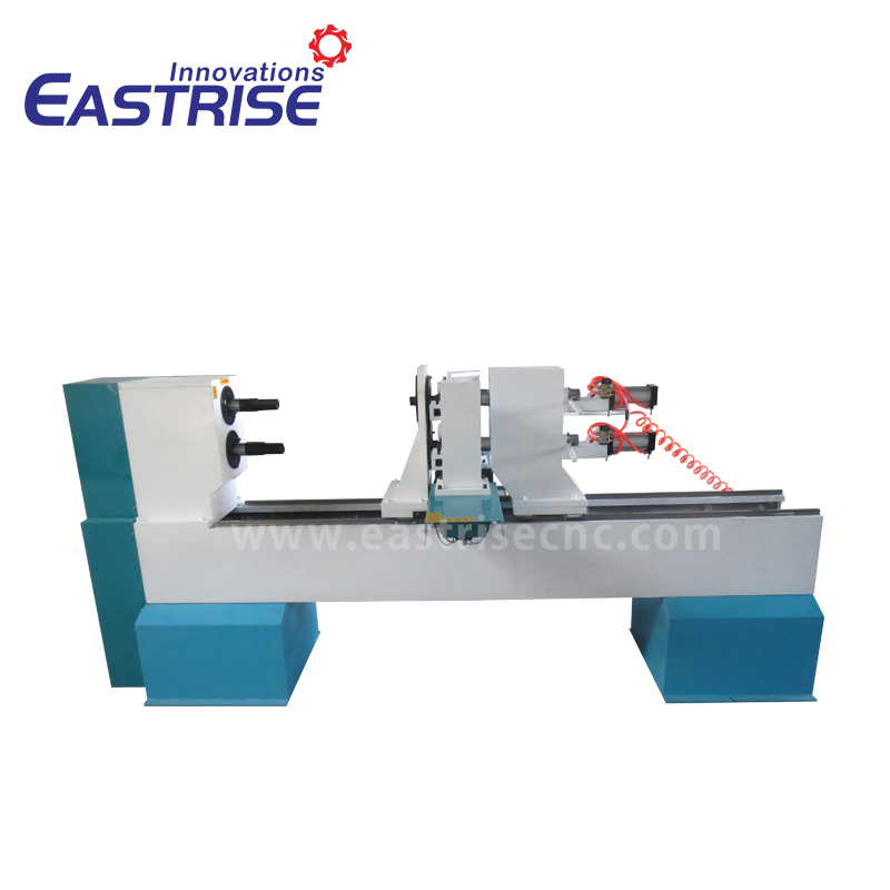 2축 더블 홀더 CNC 목재 터닝 선반 