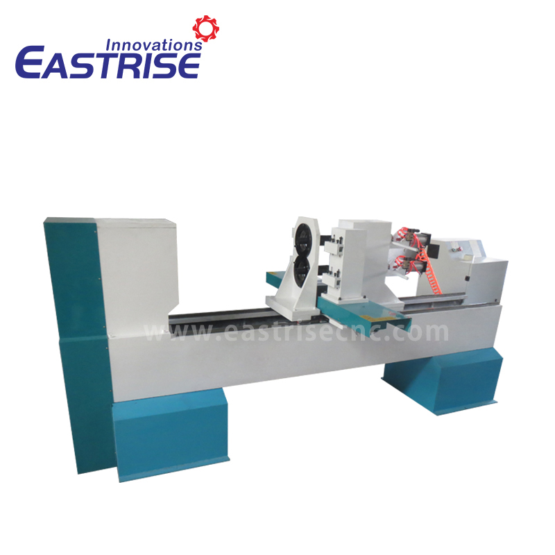 2축 더블 홀더 CNC 목재 터닝 선반 